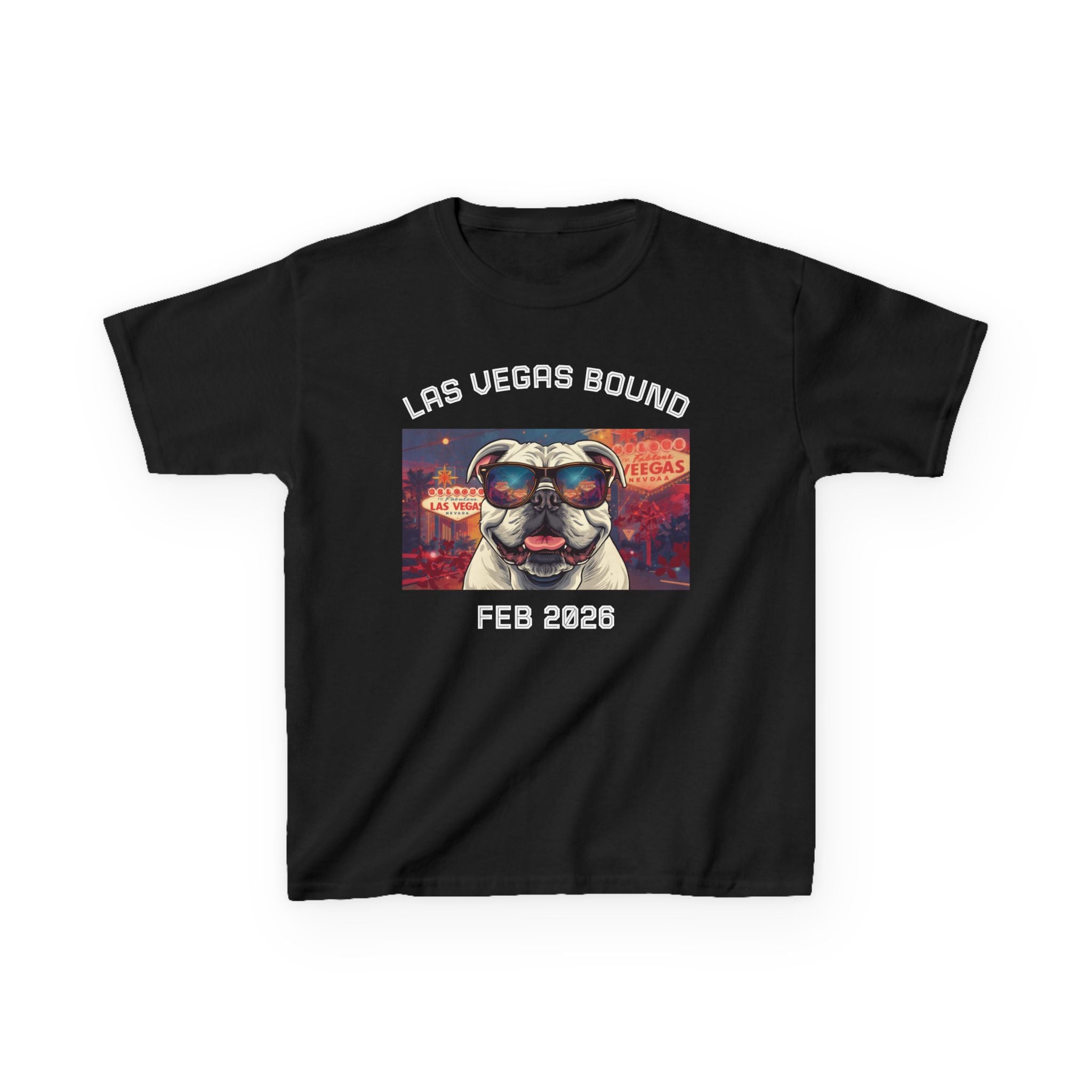 Bulldogs Las Vegas Bound 2026 Kids Unisex T-Shirt | ThatBulldogsFan Merch