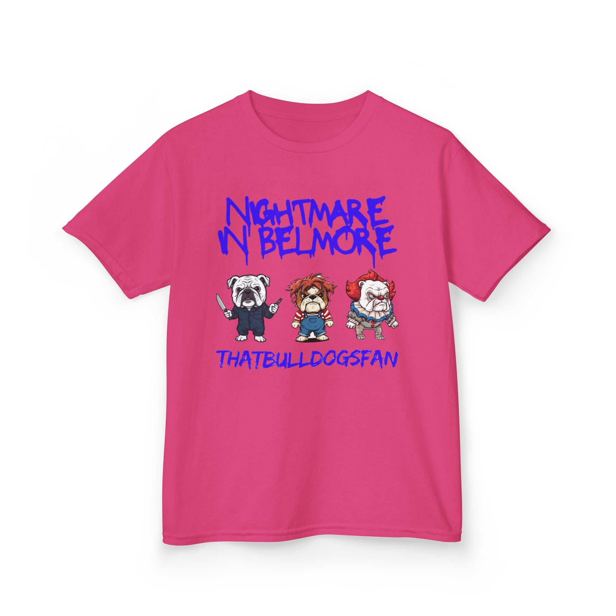 Bulldogs Nightmare In Belmore Kids Unisex T-Shirt | ThatBulldogsFan Merch