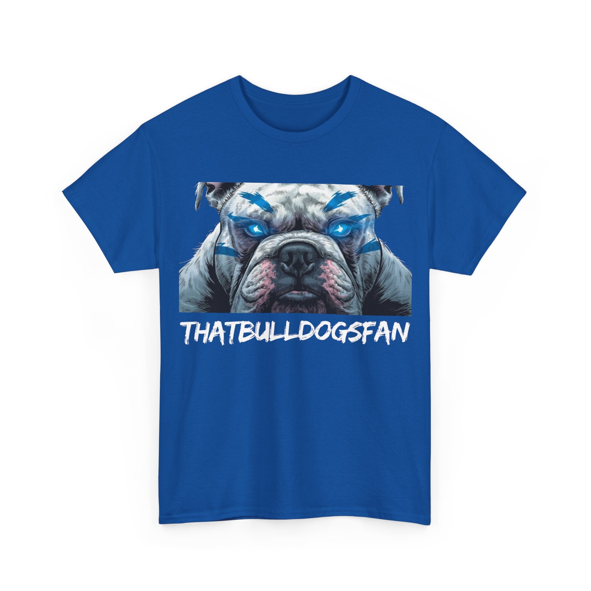 Bulldogs Battle Face Unisex T-Shirt | ThatBulldogsFan Merch