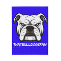 ThatBulldogsFan Velveteen Plush Blanket (3 sizes available)
