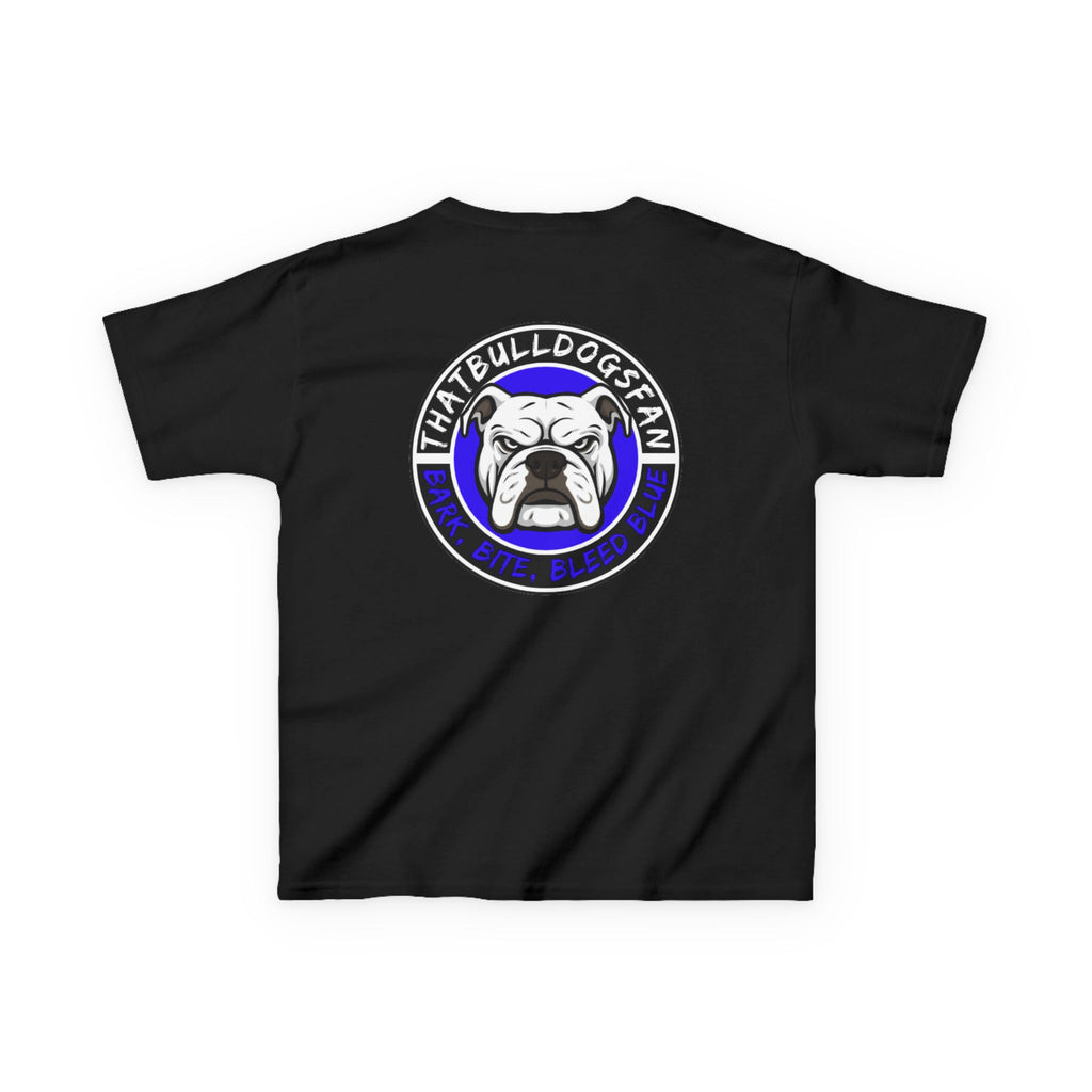 Bulldogs Battle Face Kids Unisex T-Shirt | ThatBulldogsFan Merch