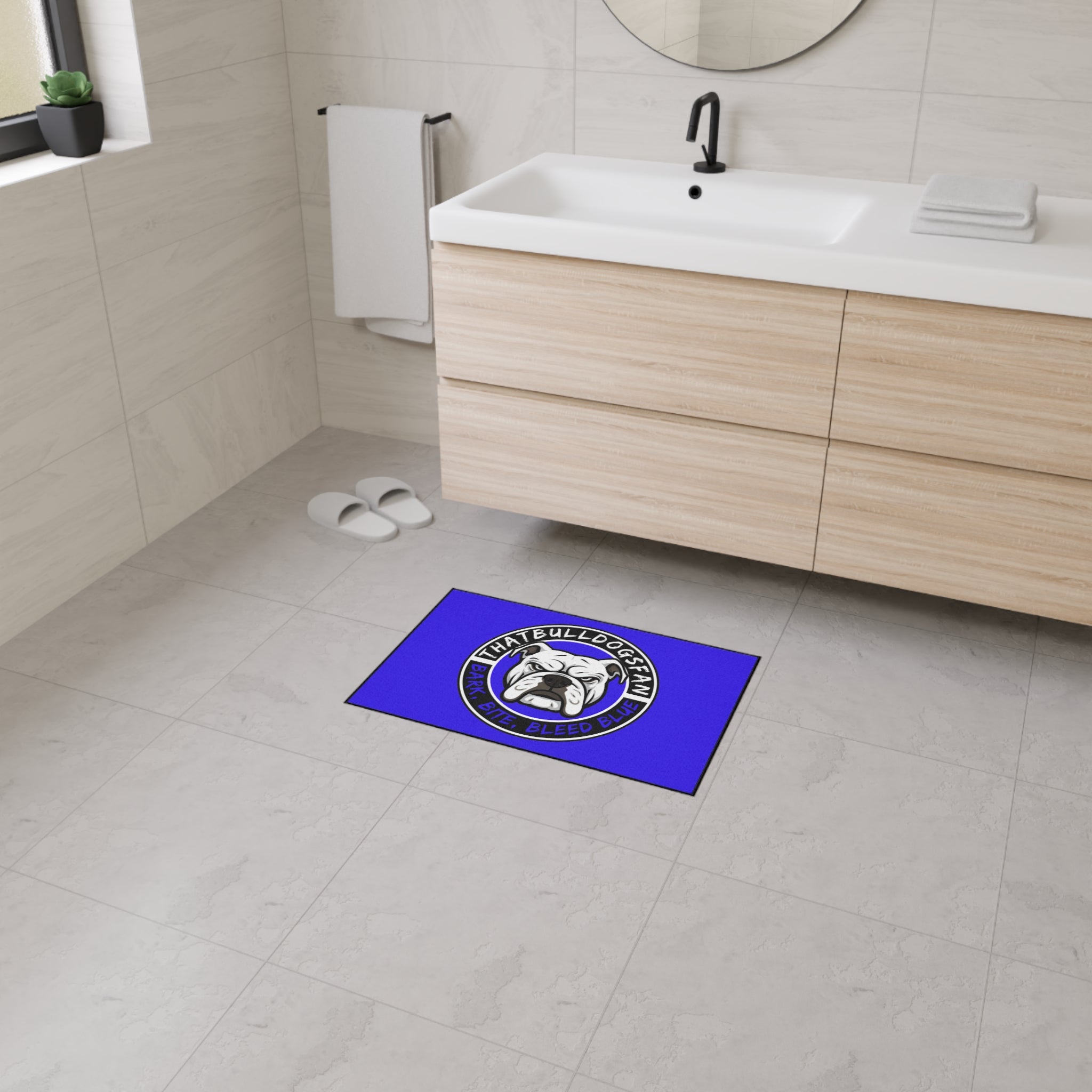 ThatBulldogsFan Logo Heavy Duty Floor Mat | ThatBulldogsFan Merch