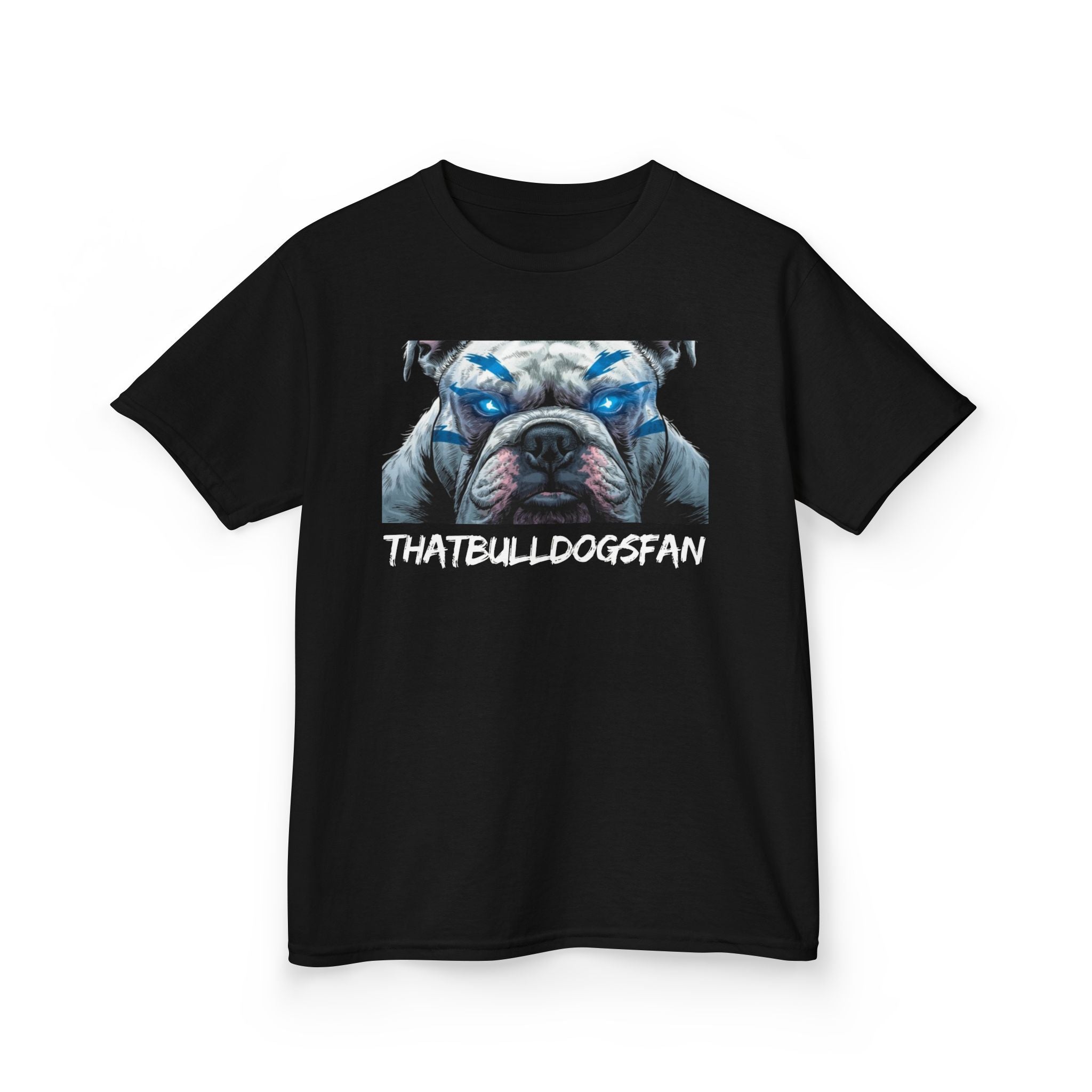 Bulldogs Battle Face Kids Unisex T-Shirt | ThatBulldogsFan Merch