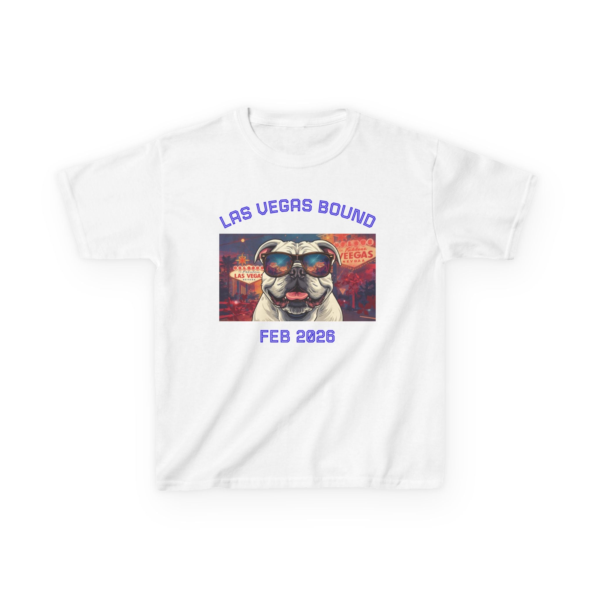 Bulldogs Las Vegas Bound 2026 Kids Unisex T-Shirt | ThatBulldogsFan Merch