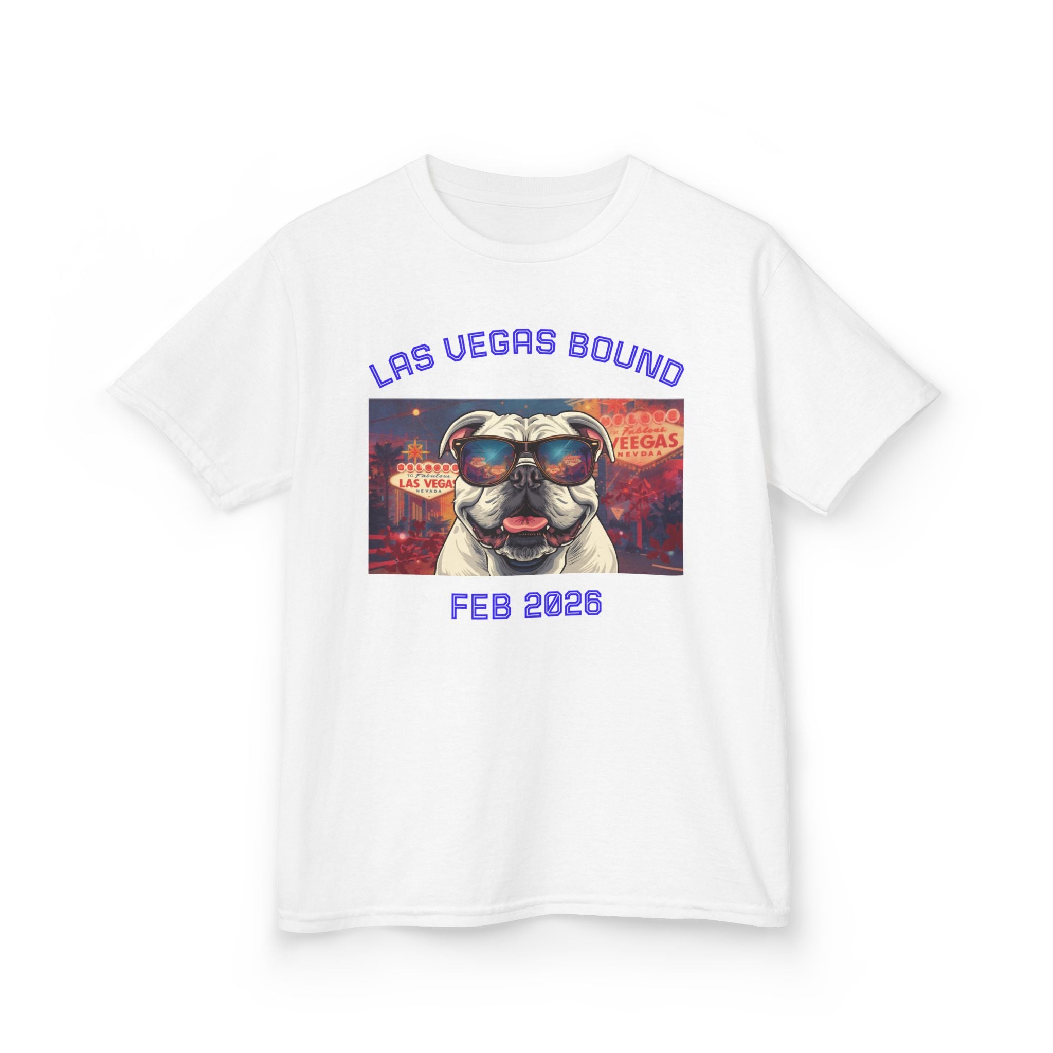 Bulldogs Las Vegas Bound 2026 Kids Unisex T-Shirt | ThatBulldogsFan Merch