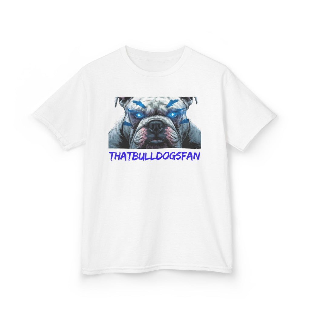 Bulldogs Battle Face Kids Unisex T-Shirt | ThatBulldogsFan Merch