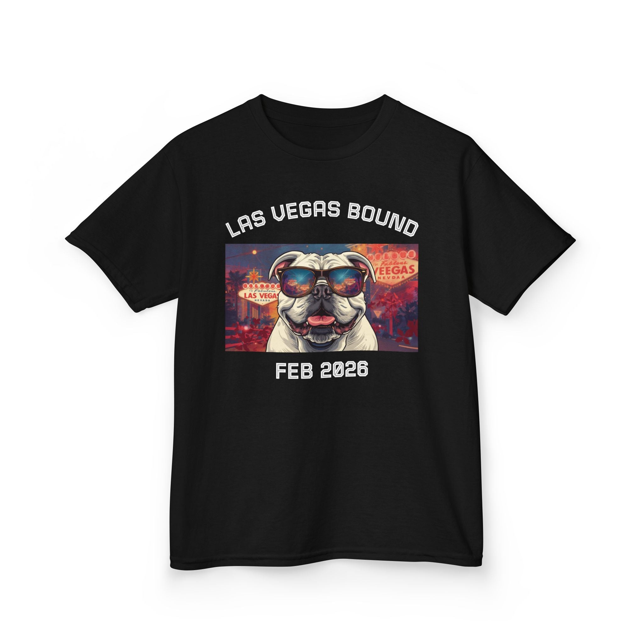 Bulldogs Las Vegas Bound 2026 Kids Unisex T-Shirt | ThatBulldogsFan Merch