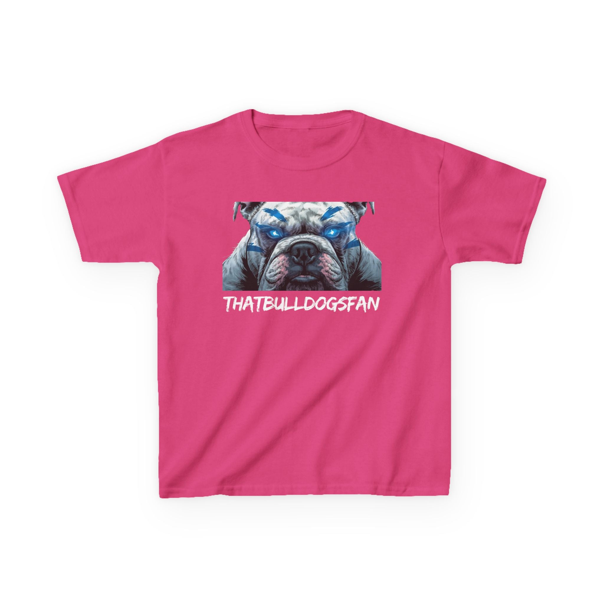 Bulldogs Battle Face Kids Unisex T-Shirt | ThatBulldogsFan Merch