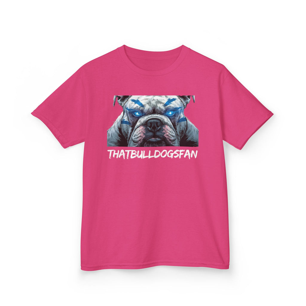 Bulldogs Battle Face Kids Unisex T-Shirt | ThatBulldogsFan Merch