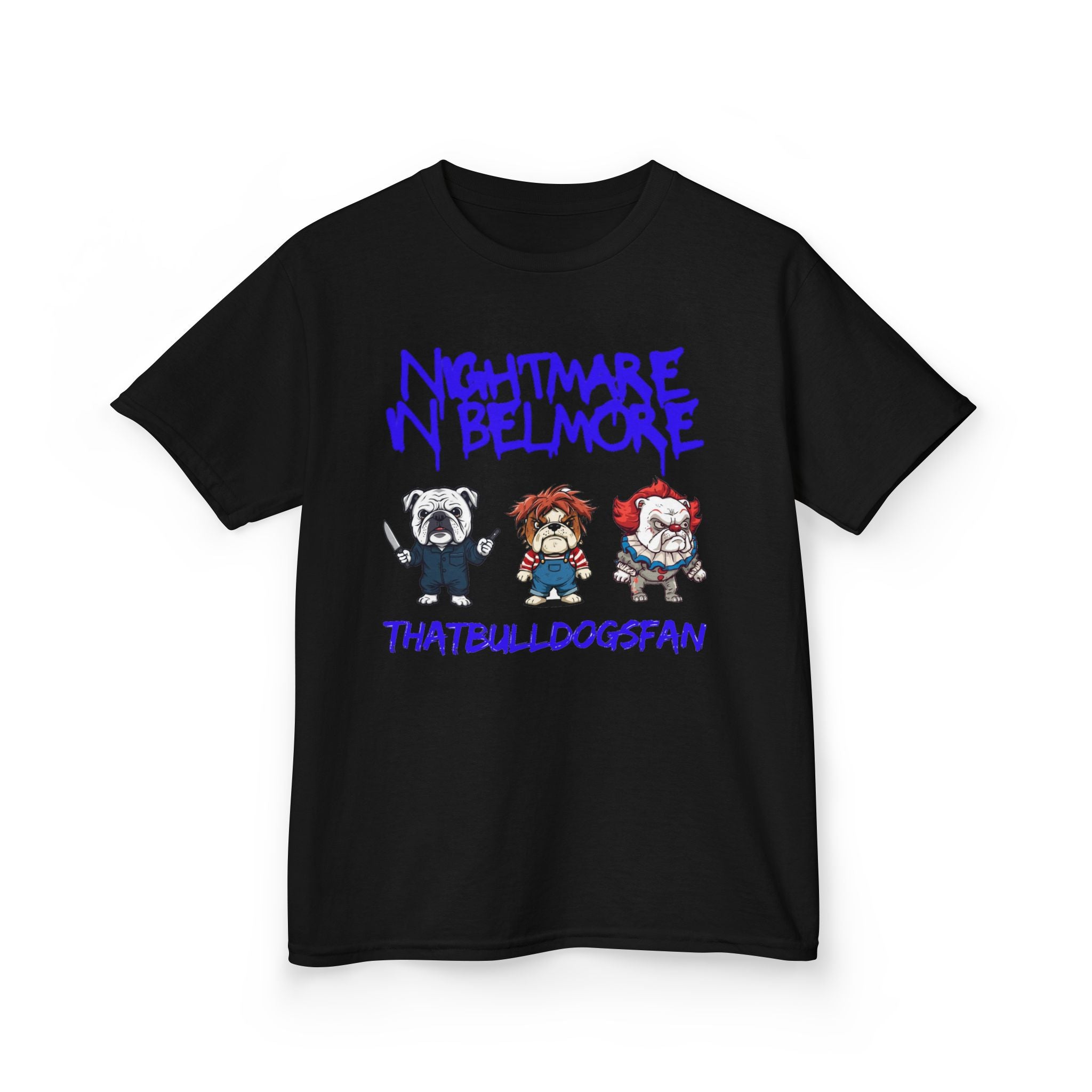 Bulldogs Nightmare In Belmore Kids Unisex T-Shirt | ThatBulldogsFan Merch
