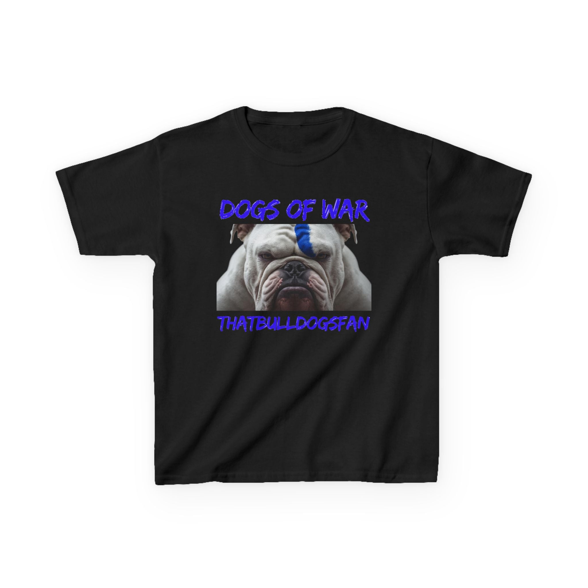 Bulldogs War Paint Kids Unisex T-Shirt | ThatBulldogsFan Merch