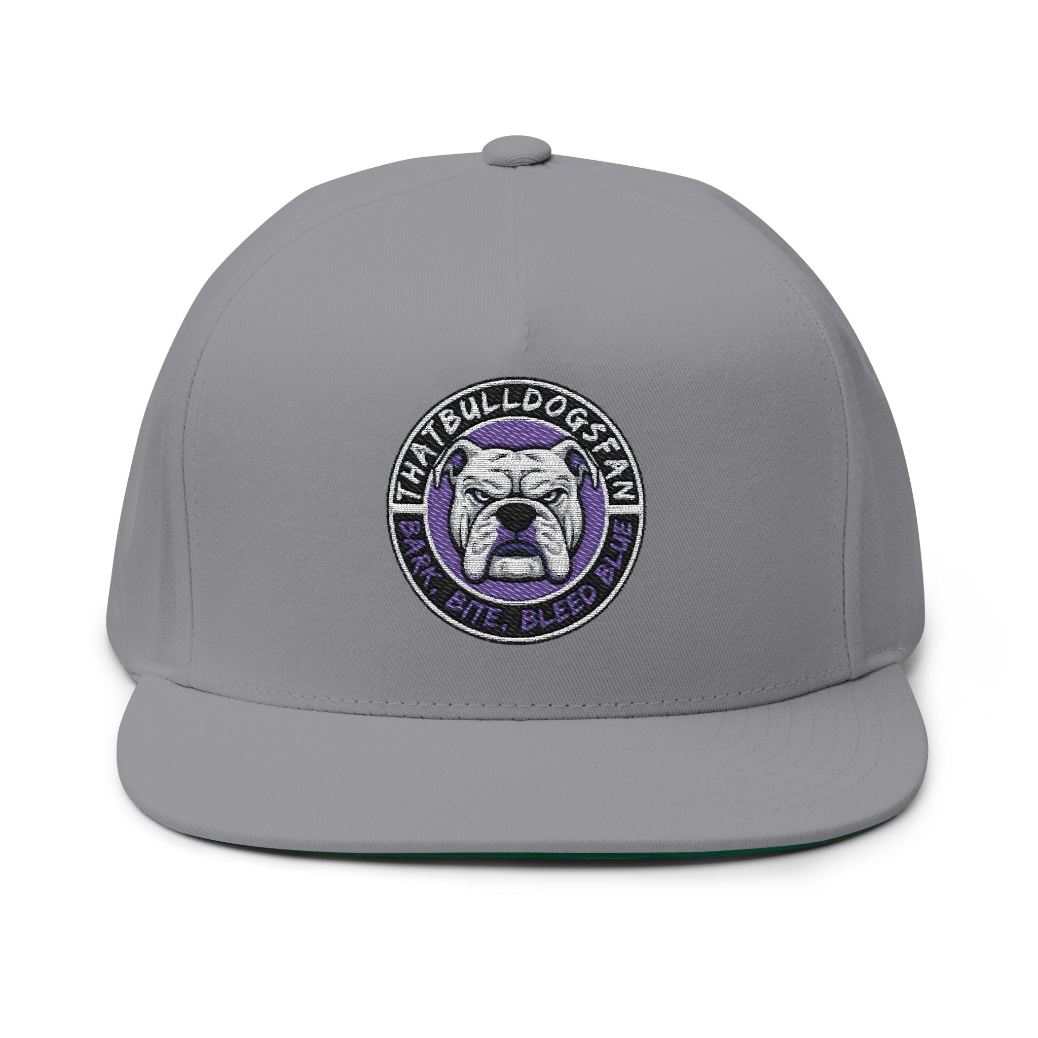 ThatBulldogsFan Logo Embroidered Snapback Hat | ThatBulldogsFan Merch