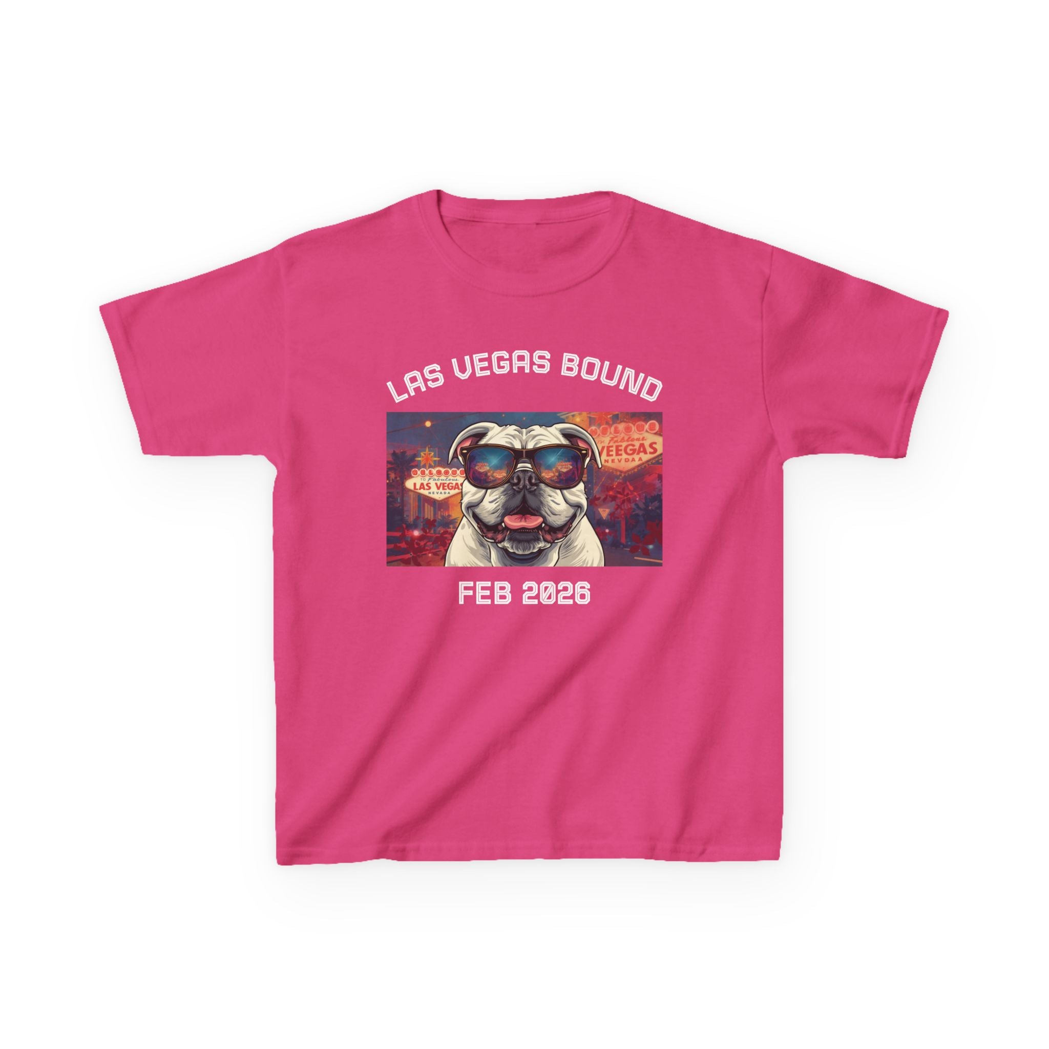 Bulldogs Las Vegas Bound 2026 Kids Unisex T-Shirt | ThatBulldogsFan Merch