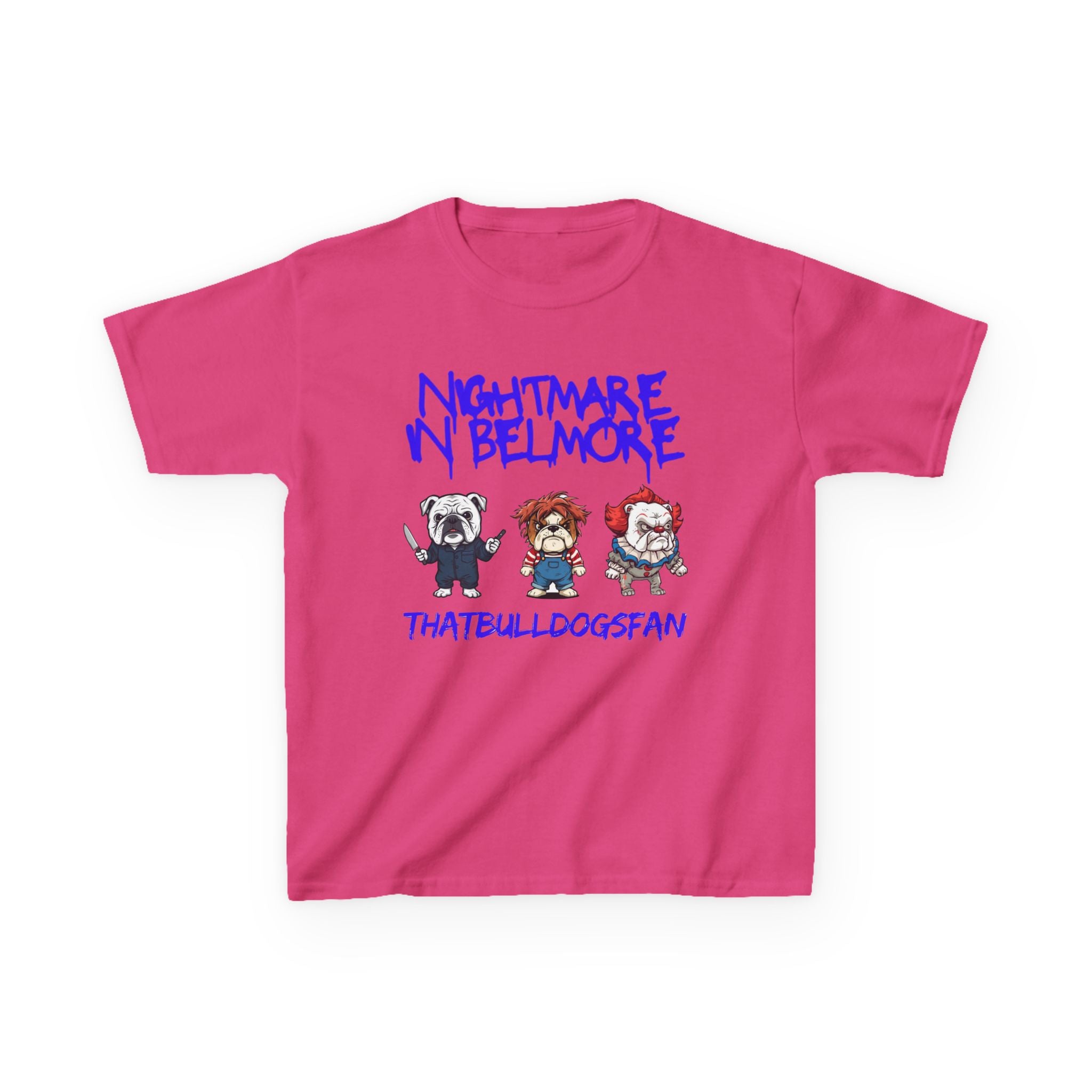 Bulldogs Nightmare In Belmore Kids Unisex T-Shirt | ThatBulldogsFan Merch