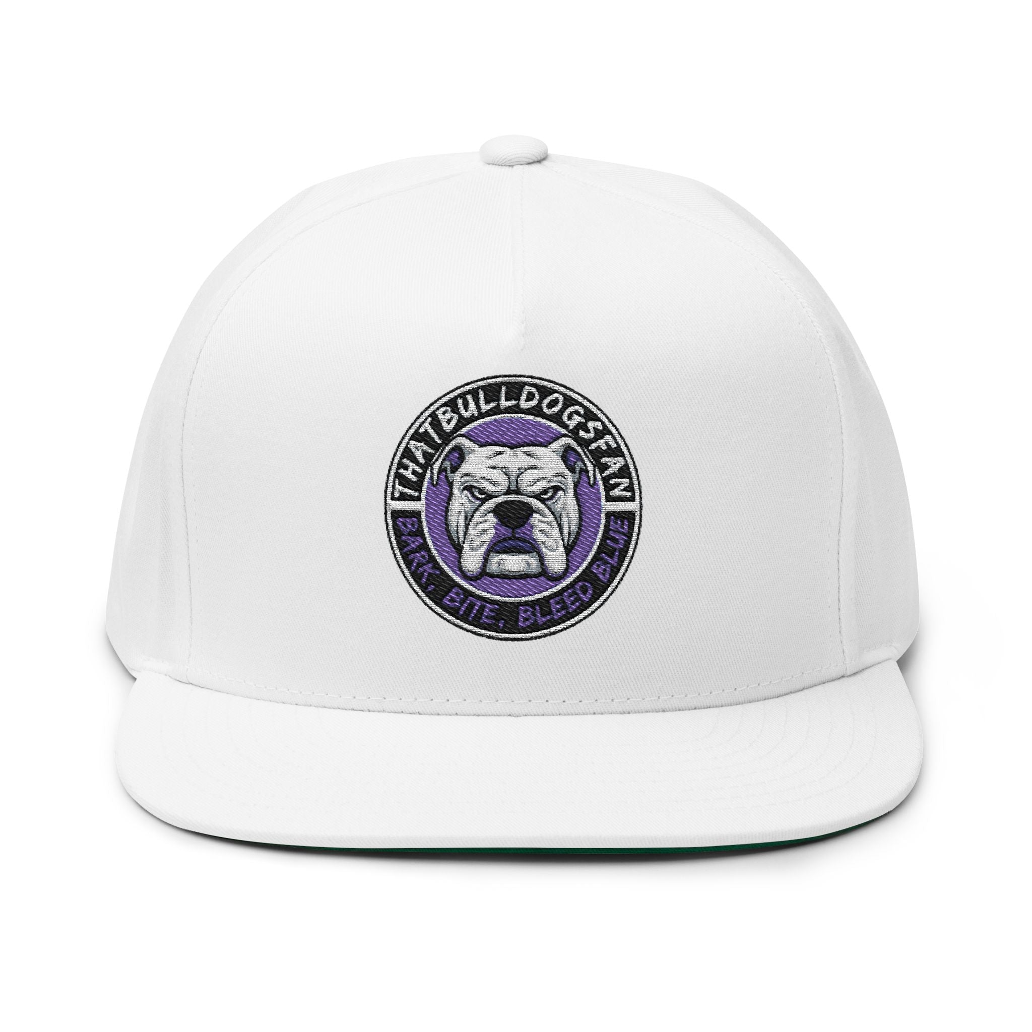 ThatBulldogsFan Logo Embroidered Snapback Hat | ThatBulldogsFan Merch