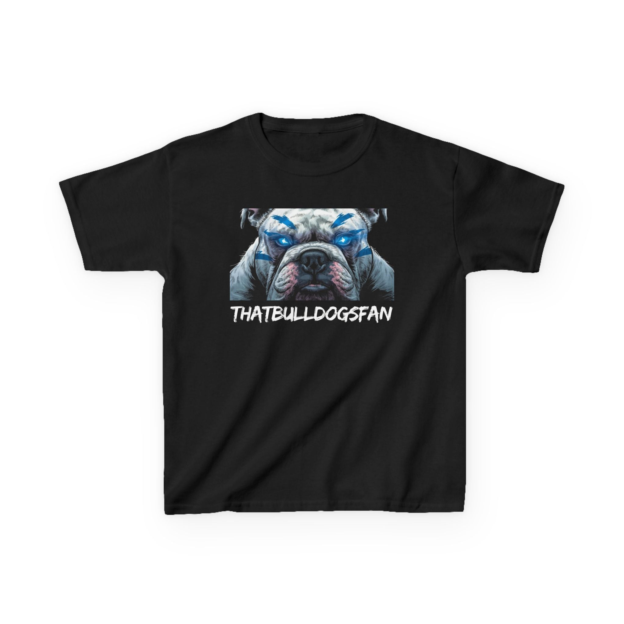 Bulldogs Battle Face Kids Unisex T-Shirt | ThatBulldogsFan Merch