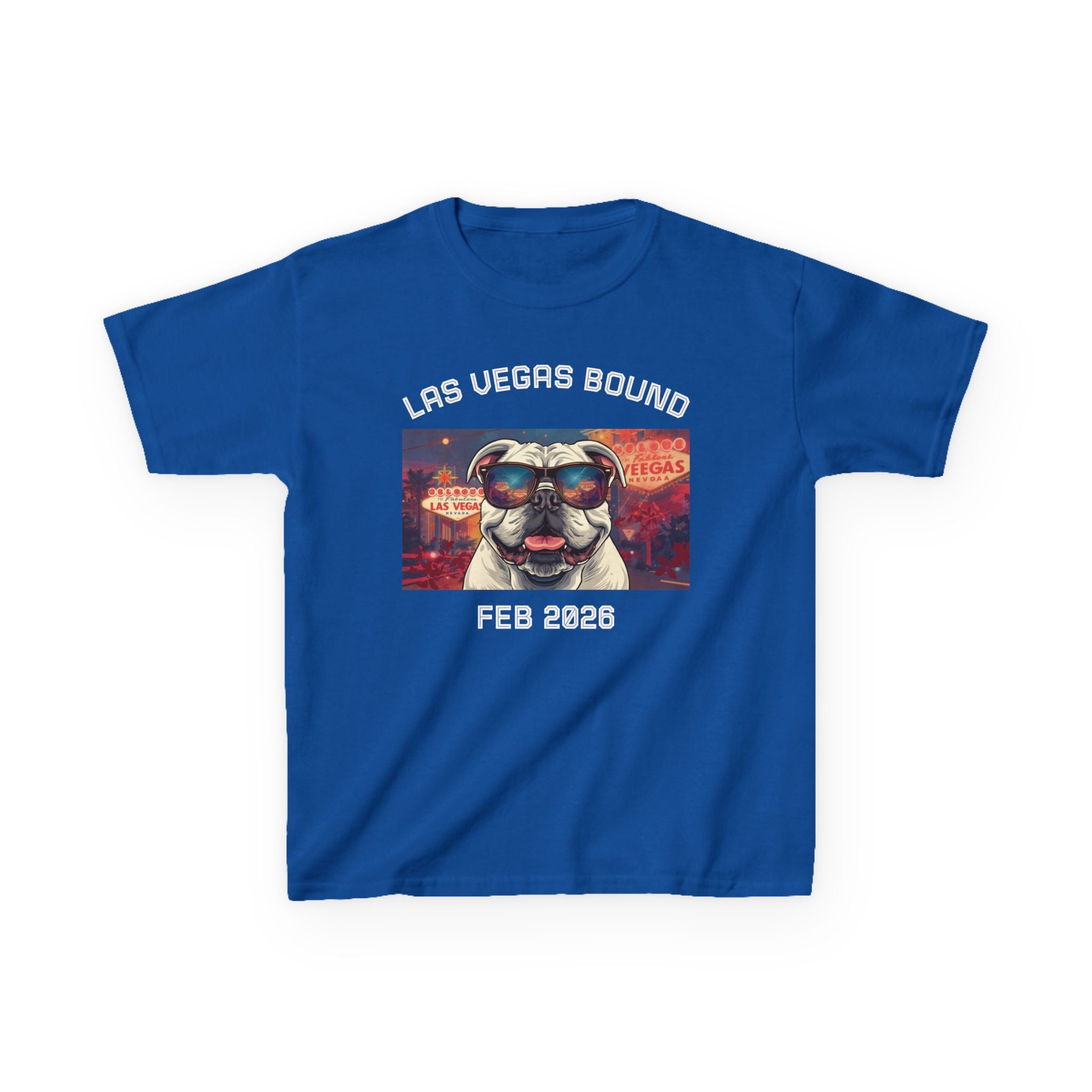 Bulldogs Las Vegas Bound 2026 Kids Unisex T-Shirt | ThatBulldogsFan Merch