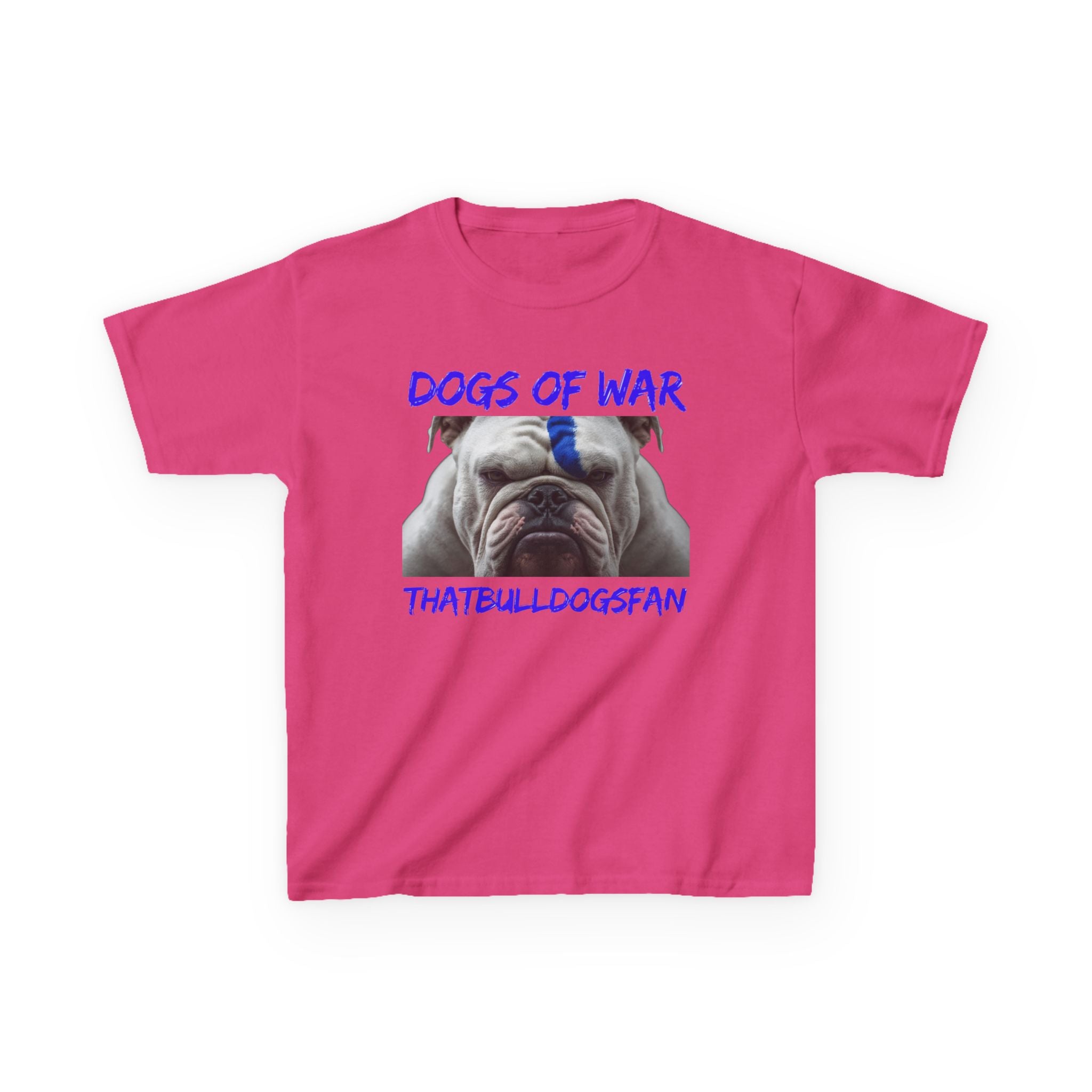 Bulldogs War Paint Kids Unisex T-Shirt | ThatBulldogsFan Merch