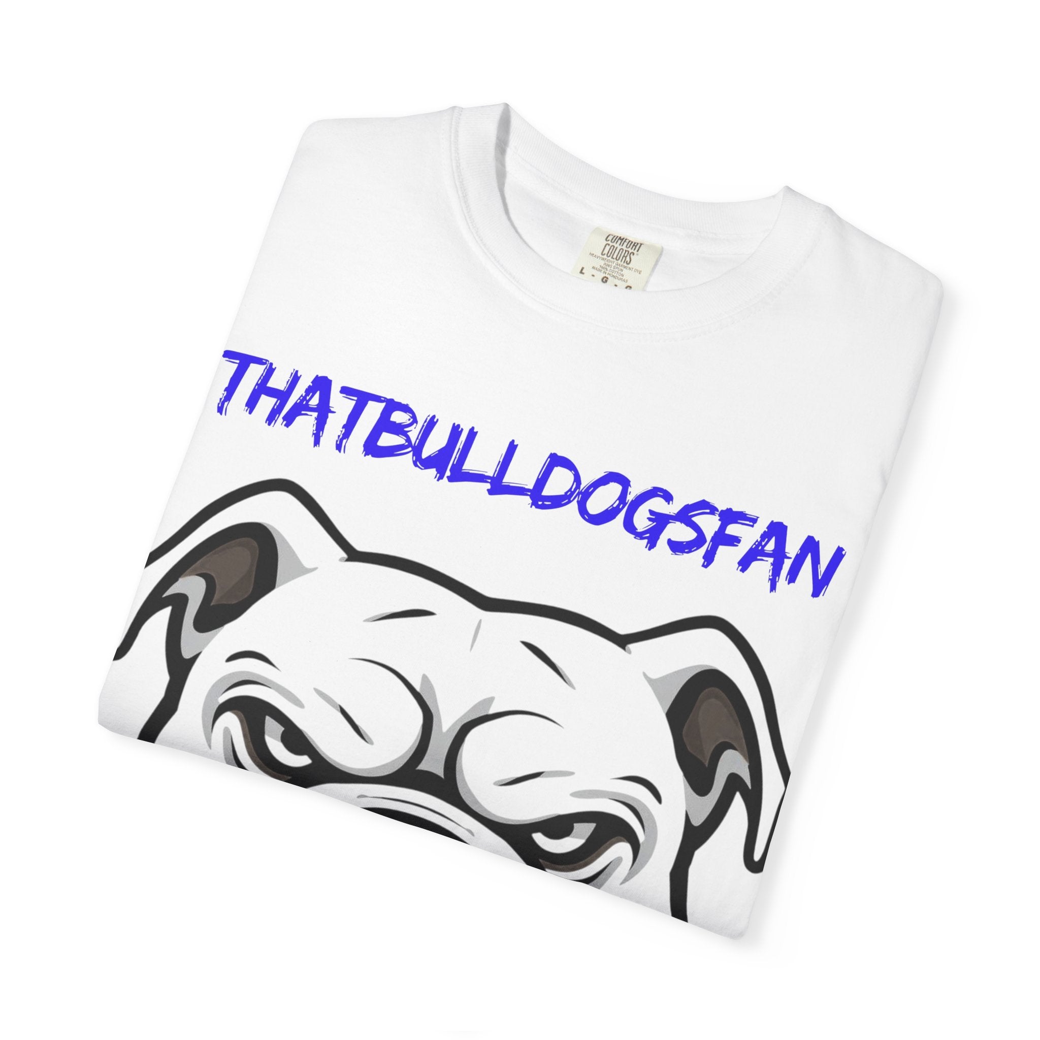 ThatBulldogsFan Mascot Head Unisex T-Shirt | ThatBulldogsFan Merch
