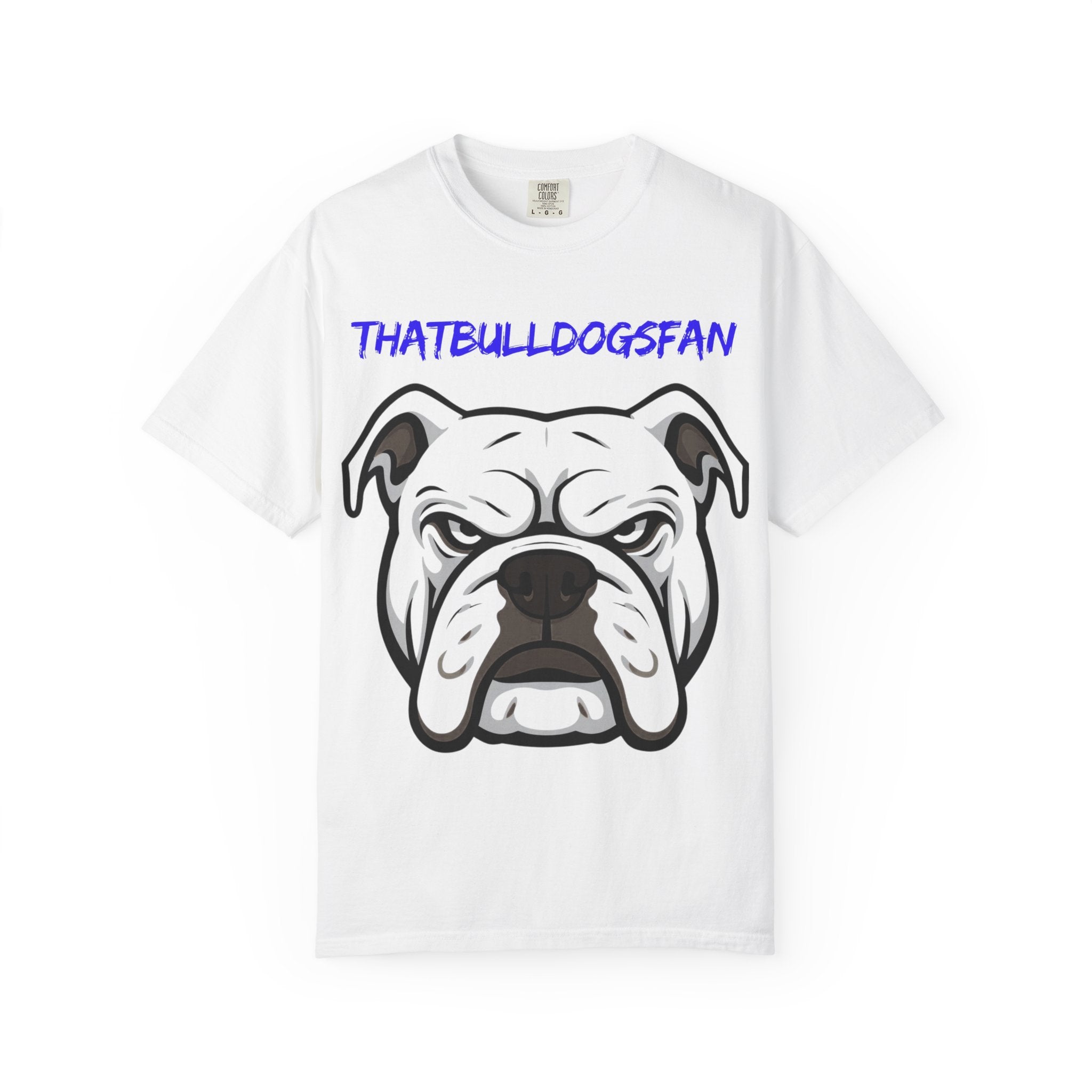 ThatBulldogsFan Mascot Head Unisex T-Shirt | ThatBulldogsFan Merch