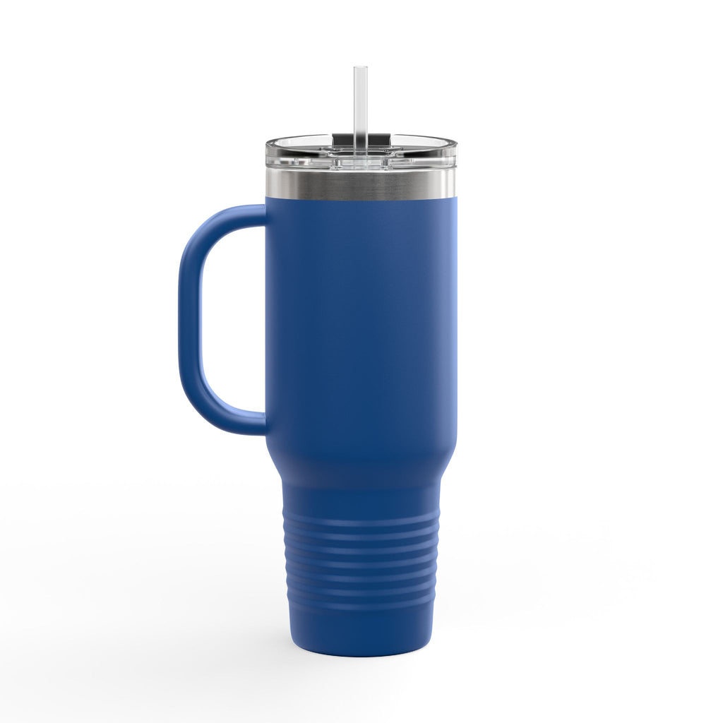 Bulldogs Bleed Blue 40oz Insulated Travel Mug | ThatBulldogsFan Merch