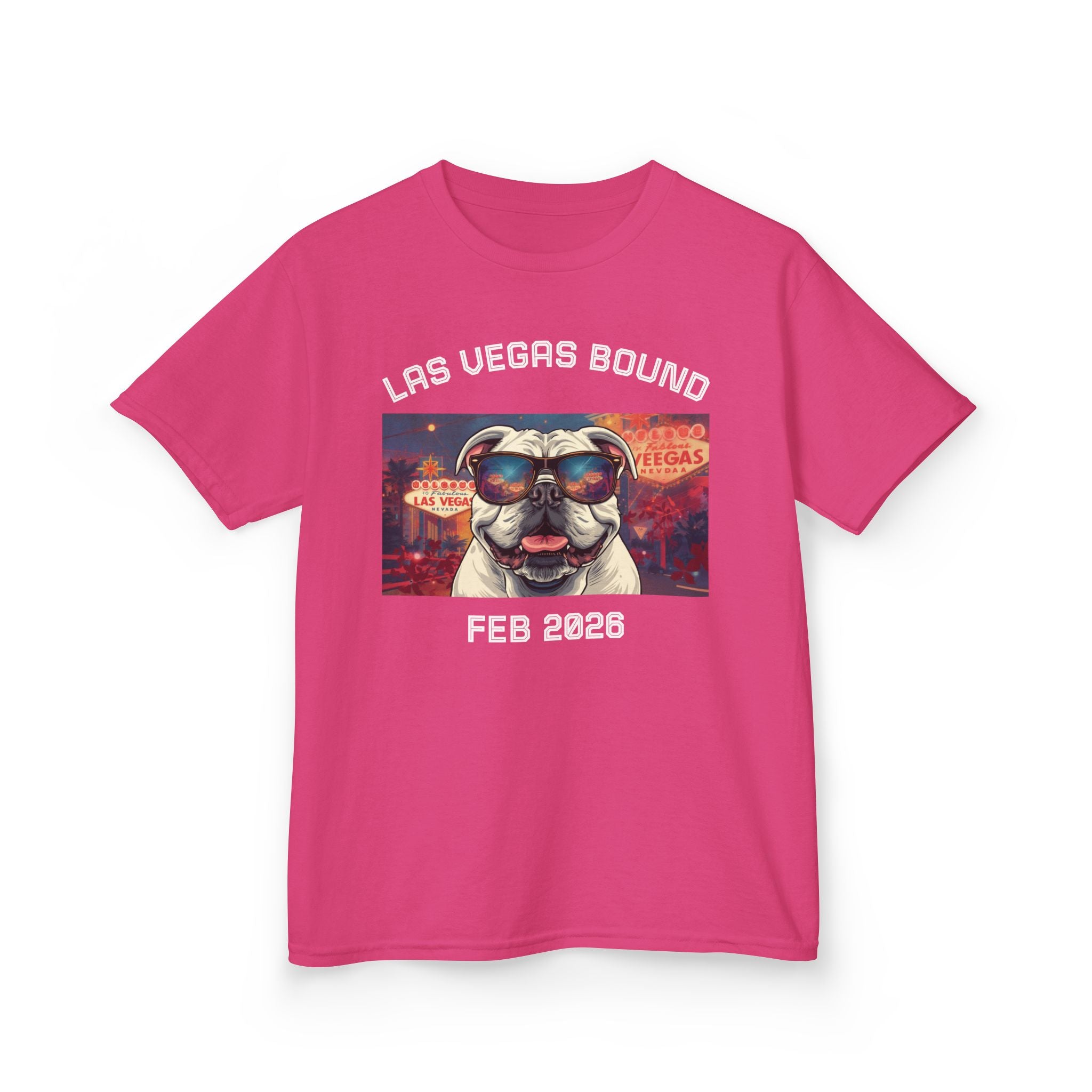 Bulldogs Las Vegas Bound 2026 Kids Unisex T-Shirt | ThatBulldogsFan Merch