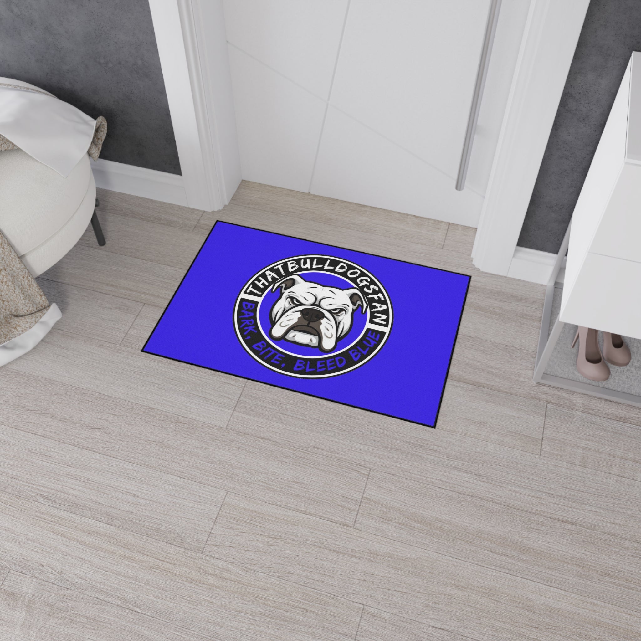 ThatBulldogsFan Logo Heavy Duty Floor Mat | ThatBulldogsFan Merch