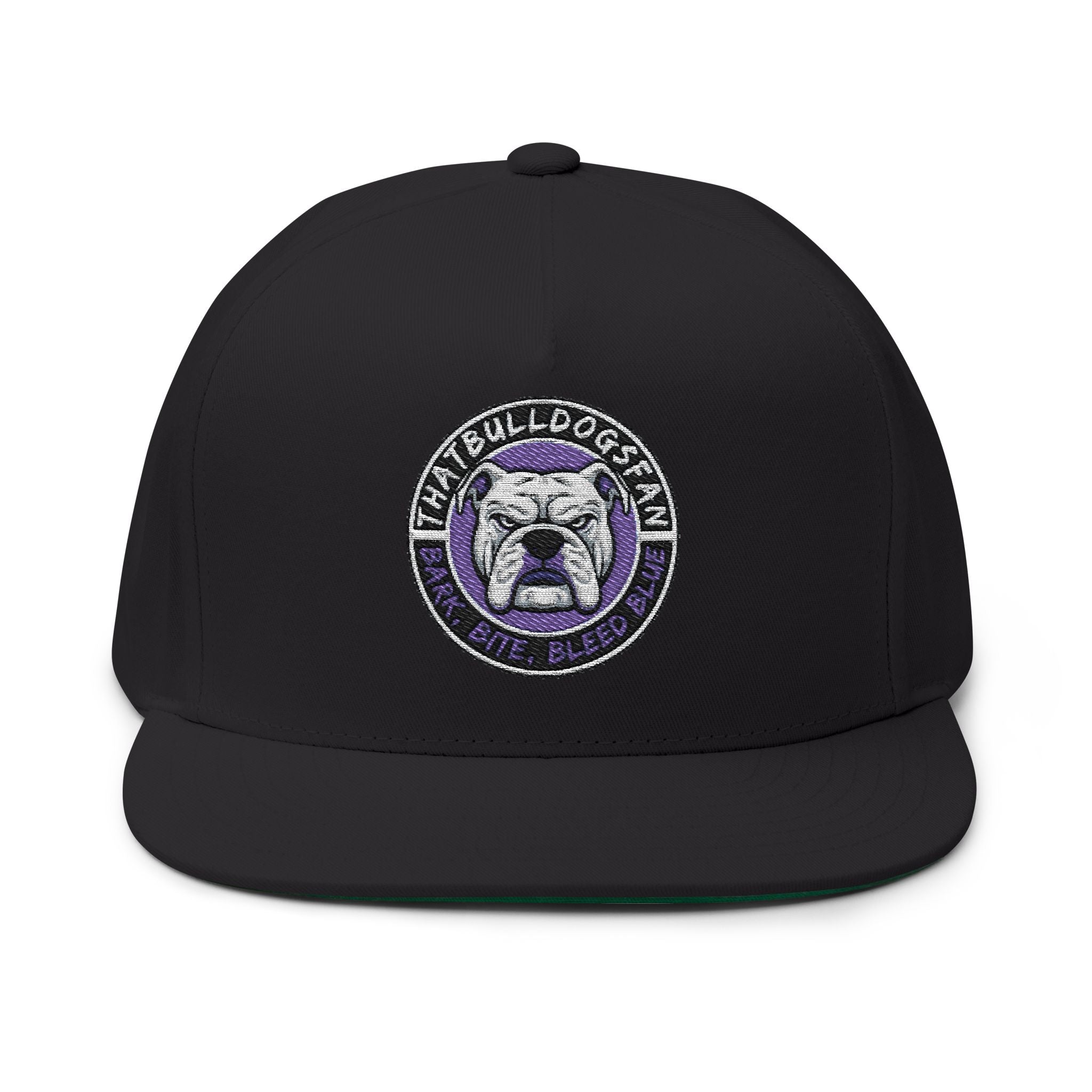 ThatBulldogsFan Logo Embroidered Snapback Hat | ThatBulldogsFan Merch