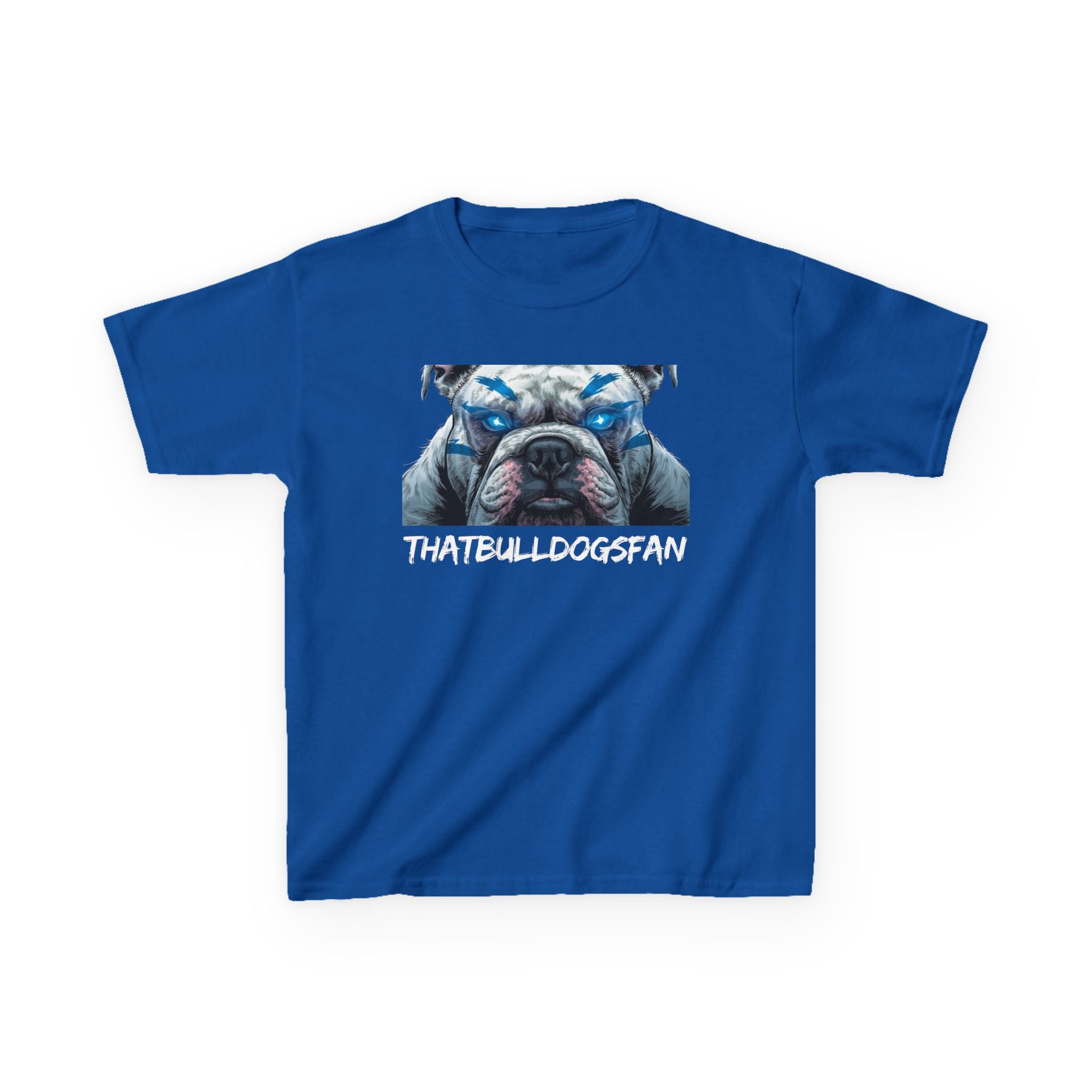 Bulldogs Battle Face Kids Unisex T-Shirt | ThatBulldogsFan Merch