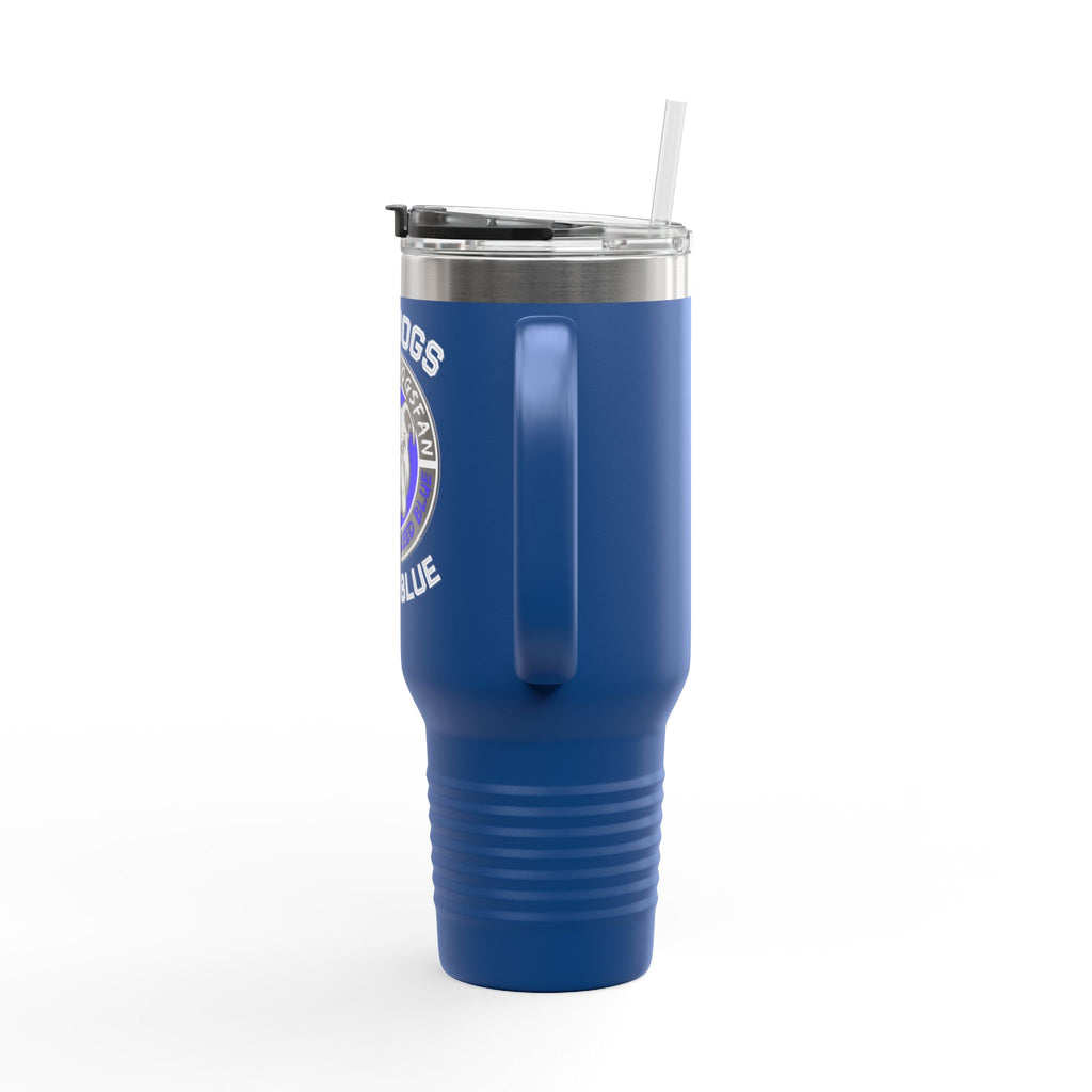 Bulldogs Bleed Blue 40oz Insulated Travel Mug | ThatBulldogsFan Merch