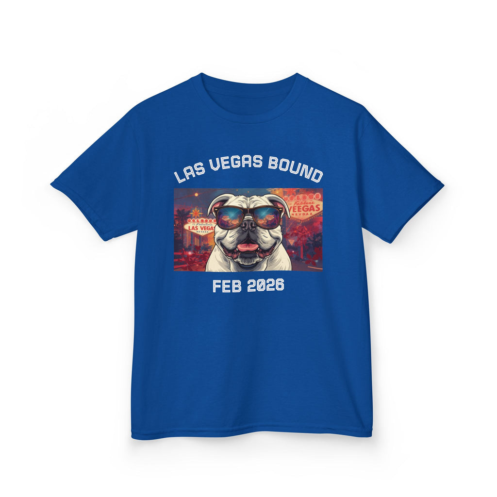 Bulldogs Las Vegas Bound 2026 Kids Unisex T-Shirt | ThatBulldogsFan Merch