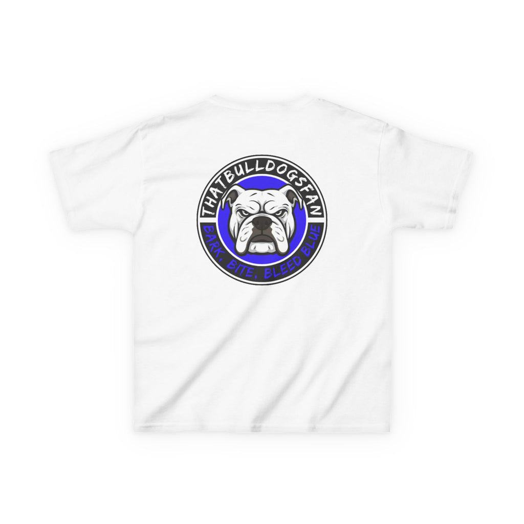 Bulldogs Battle Face Kids Unisex T-Shirt | ThatBulldogsFan Merch
